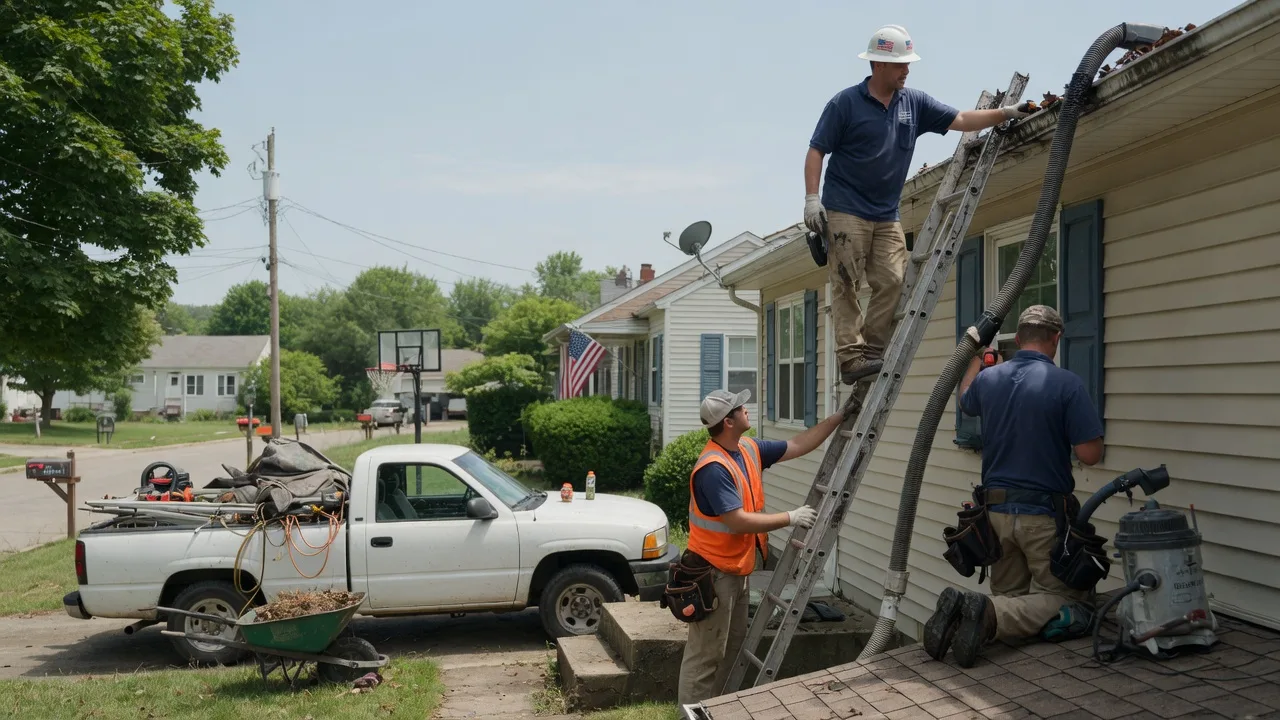Gutter Installation in Wardville, OK near me
